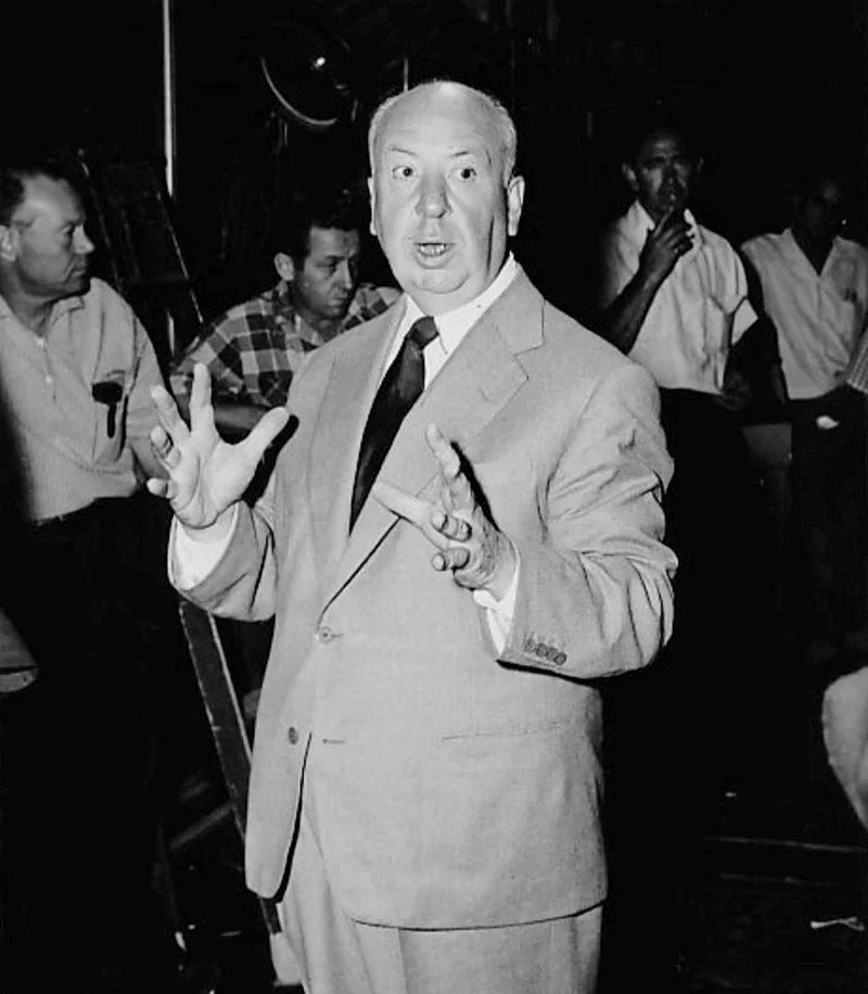 Alfred Hitchcock portrait