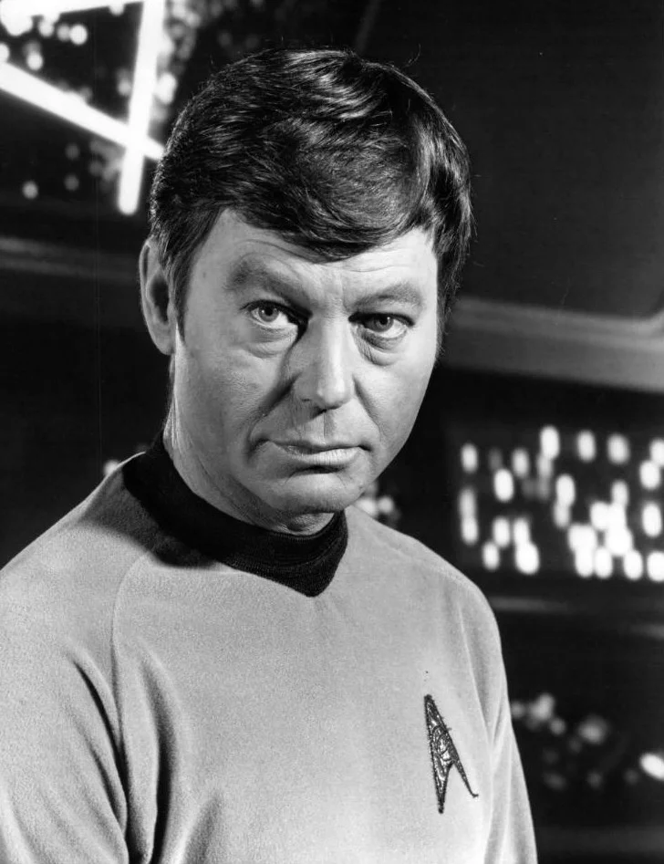 DeForest Kelley portrait