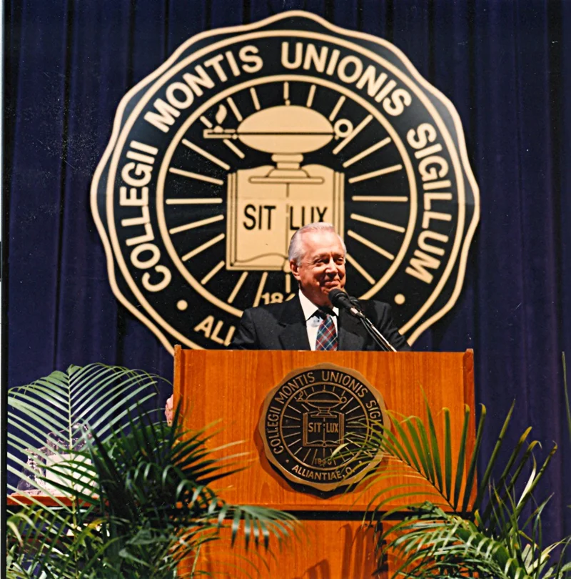 Hugh Downs portrait