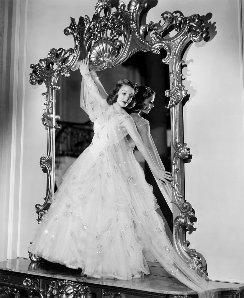 Loretta Young portrait