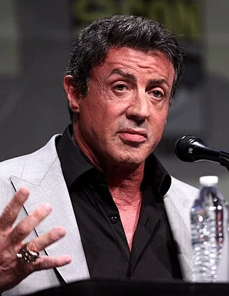 Sylvester Stallone portrait