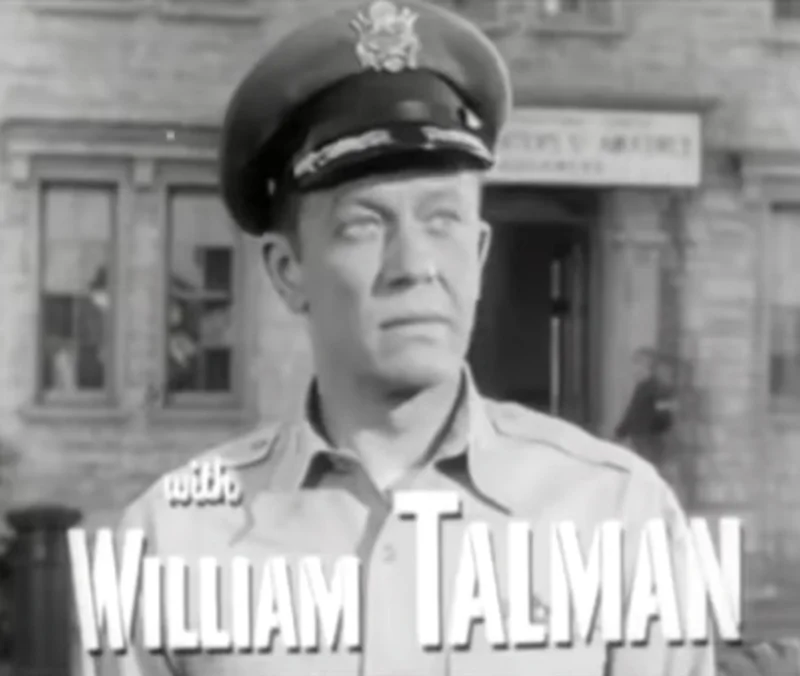 William Talman portrait