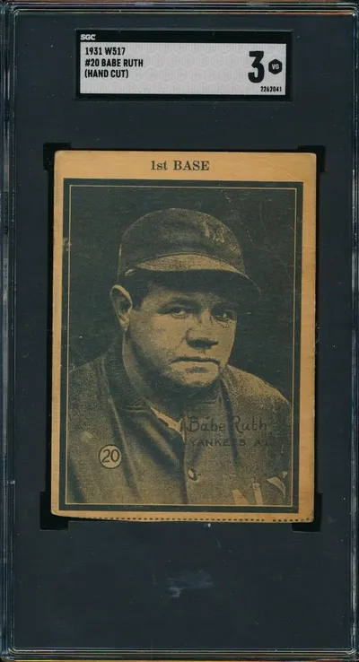 1931 W517 Babe Ruth