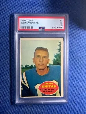1960 Topps Football #56 Johnny Unitas