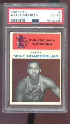 1961 Fleer Wilt Chamberlain #8
