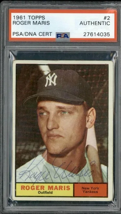 1961 Topps Roger Maris #2