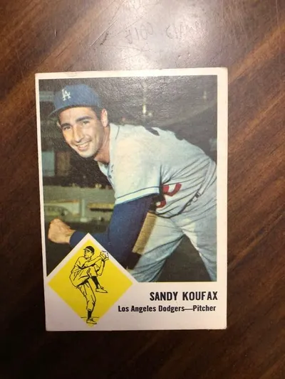 1963 Fleer Sandy Koufax #42