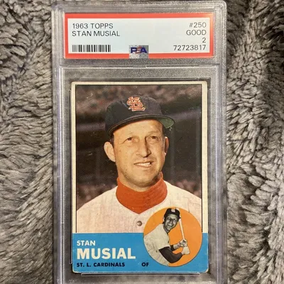 1963 Topps Stan Musial #250