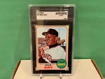 Willie Mays Topps Card