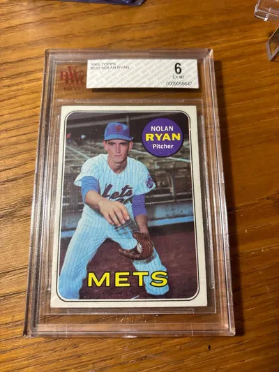 1969 Topps Nolan Ryan #533