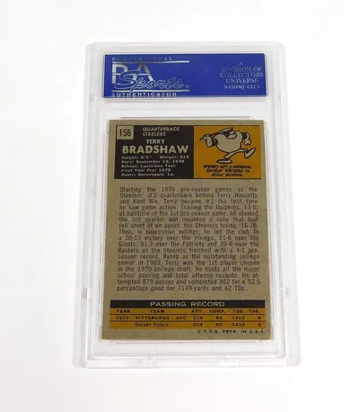 Topps Football #156 Terry Bradshaw