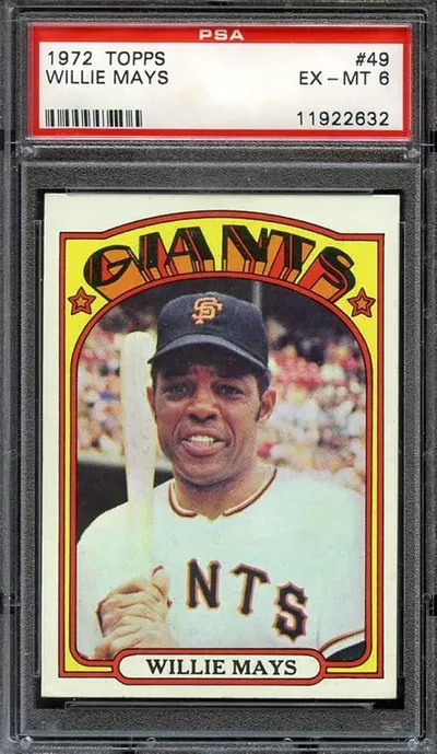 Willie Mays Topps #49