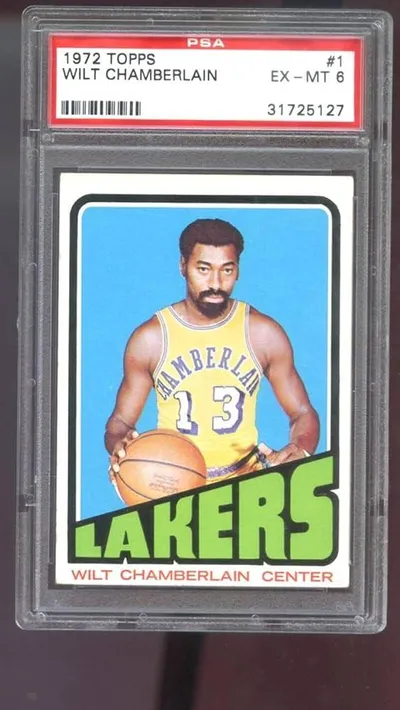 Wilt Chamberlain Topps #1