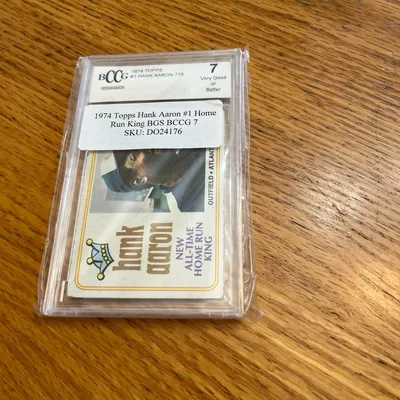 1974 Topps Hank Aaron #1