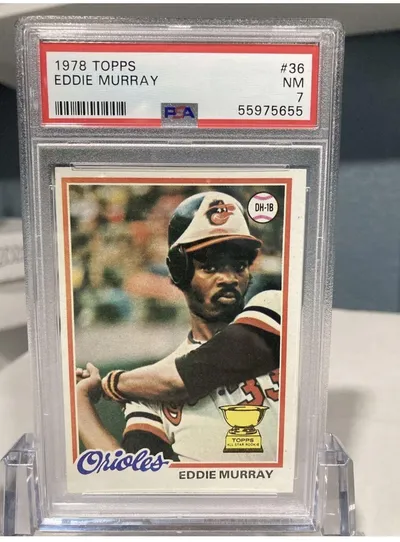 Topps Baseball 1978 Eddie Murray Rookie Card