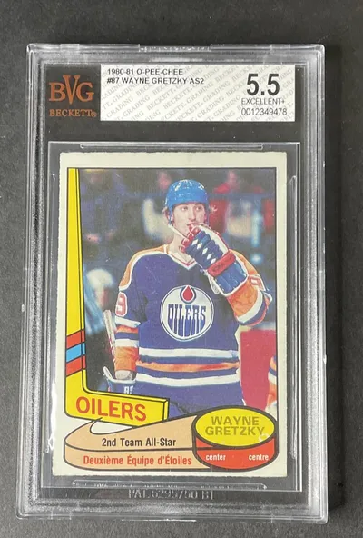 1980 O-Pee-Chee Wayne Gretzky Card