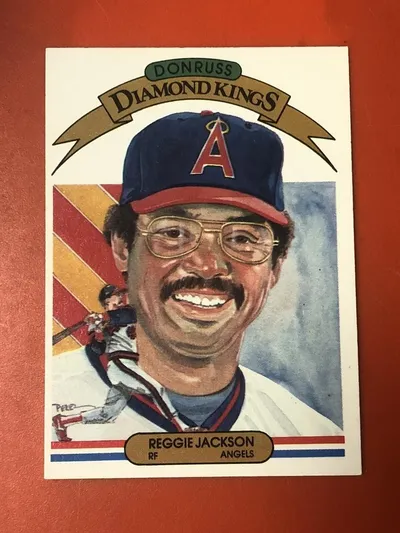 Donruss Diamond Kings Reggie Jackson
