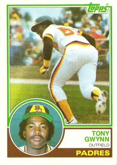 1983 Topps Baseball Tony Gwynn Rookie Card