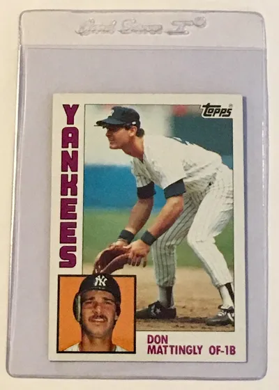 Don Mattingly Rookie Card #8
