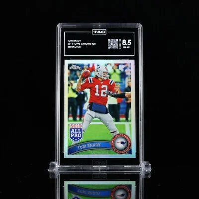 2002 Topps Chrome Tom Brady Refractor