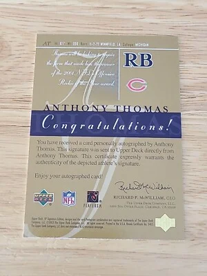 2003-04 Upper Deck SP Authentic Carmelo Anthony Rookie Auto #148