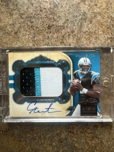 2011 Panini National Treasures Cam Newton RPA #328