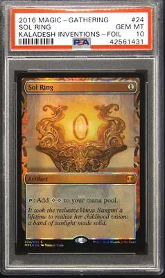 2016 Magic: The Gathering Kaladesh Inventions Sol Ring