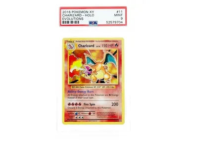 2016 Pokemon XY Evolutions Charizard Holo #11