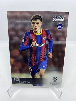2021 Topps Chrome UEFA Champions League – Pedri (Rookie Auto Superfractor)