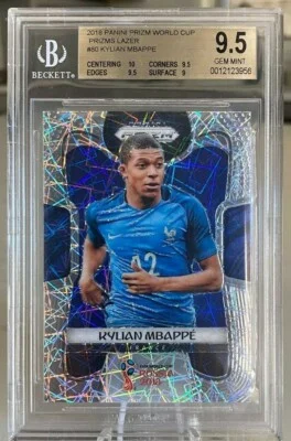 Lionel Messi Panini Prizm World Cup 2018 Blue Lazer #80