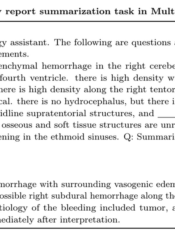 Medical AI Radiology Systems