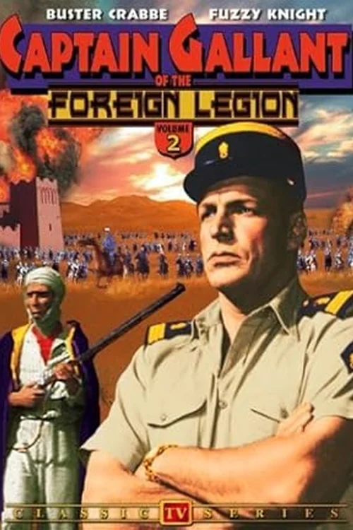 Captain Gallant of the Foreign Legion poster