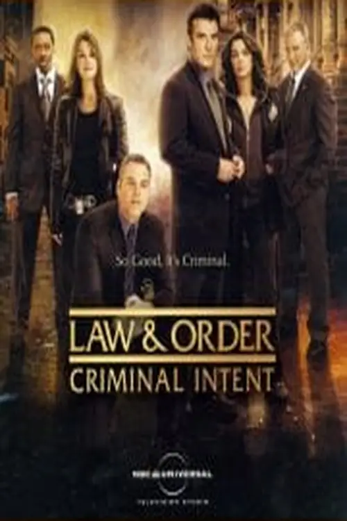 Law & Order: Criminal Intent poster